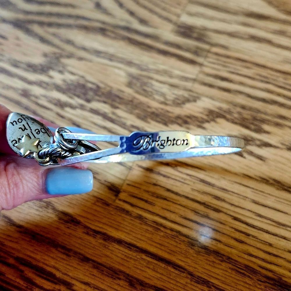 💐BRIGHTON Art & Soul "I Believe in You Always"&"Peace on Earth" Bracelet - Picture 3 of 6